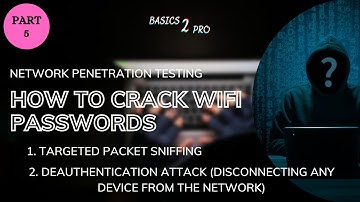 How To Crack WIFI Passwords Using Kali Linux  WEP, WPA. WPA2 PART 5