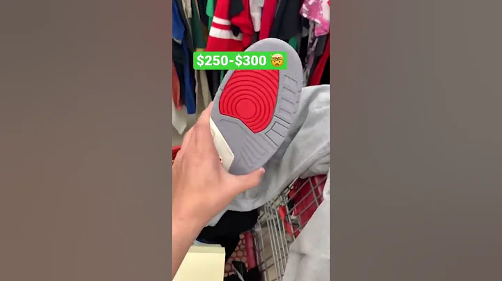 buying $5 Jordan 3’s at a thrift store out of a guys cart (finessed my way to a sneaker meetup 😤)