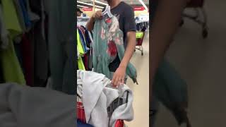 buying $5 Jordan 3’s at a thrift store out of a guys cart (finessed my way to a sneaker meetup 😤)