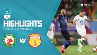 HIGHLIGHTS: MQ BÌNH ĐỊNH - TX NAM ĐỊNH | SAI LẦM KHOẢNH KHẮC, TRẢ GIÁ CỰC ĐẮT | CÚP QG 2023/24