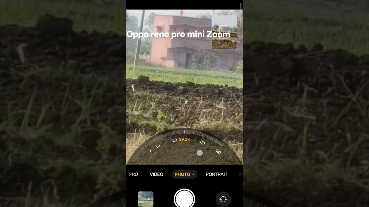 Oppo reno pro mini Zoom test 