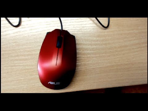 Mouse ASUS UT280 Wired Optical Mouse UNBOXING