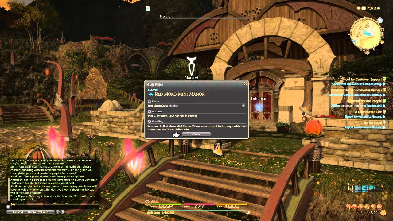 Let S Play Ffxiv A Realm Reborn 105 Free Company Housing Youtube