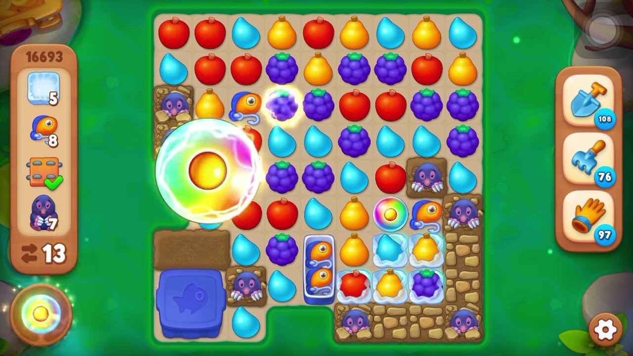 Gardenscapes Level 16693