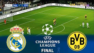 UEFA Champions League FINAL London 24 | PSG vs Real Madrid - Full Match | Vinicius vs Reus | PES