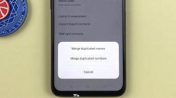 How to merge duplicate contacts on Realme 9i Android 12