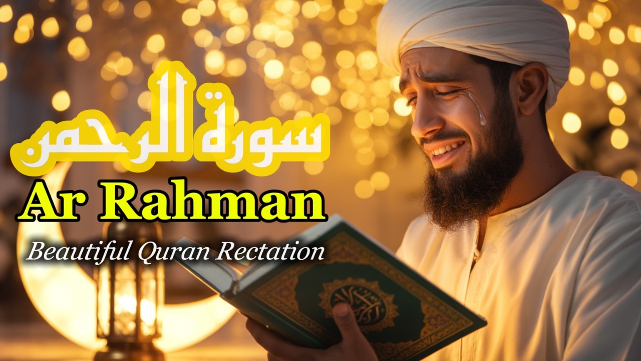 Surah Ar-Rahman سورة الرحمن Beautiful Recitation | Calm Your Heart, Reduce Stress & Sleep Peacefully