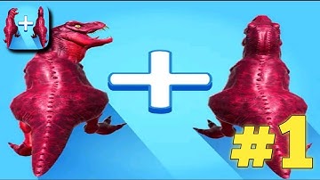 Merge Master - Dinosaur Fusion - Gameplay Walkthrough Part 1 for Android, ISO
