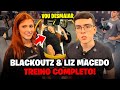 (LENDÁRIO) BLACKOUTZ E LIZ MACEDO *SOFRERAM* NO TREINO DE PERNA DO CARLÃO!