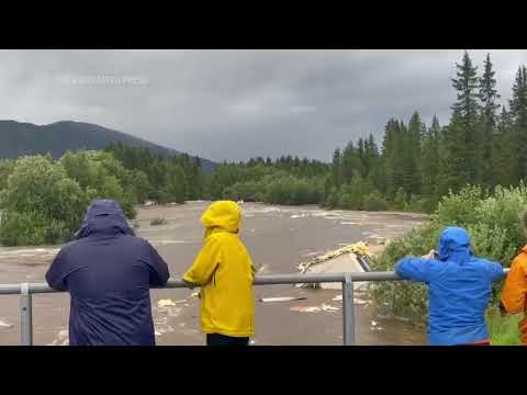 Floods cause havoc in Norway