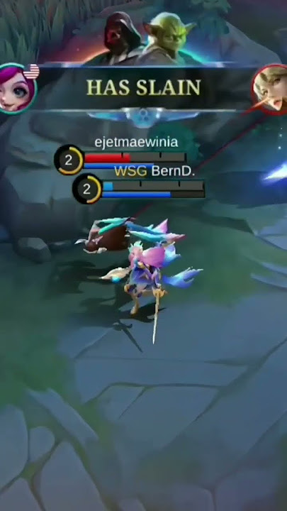 New killing notification sound☺ #mlbb #mobilelegends #odette #kadita