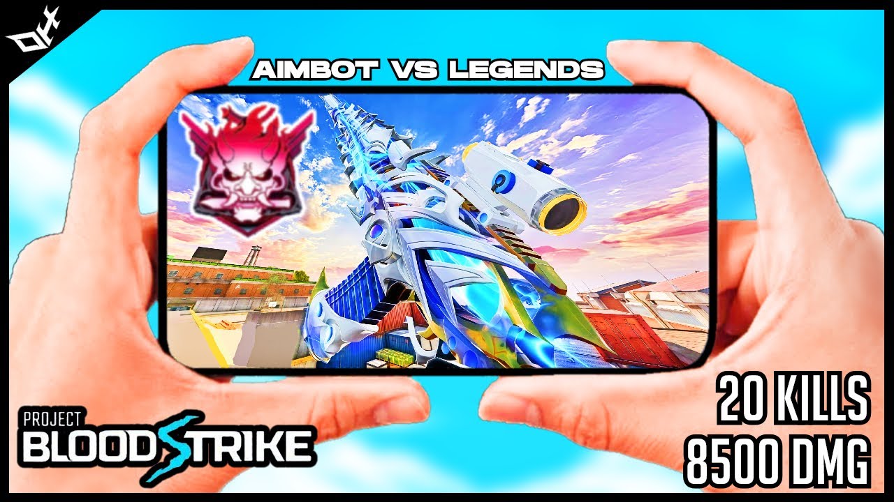 INSANE AIMBOT VS LEGENDS ON BLOODSTRIKE LEGEND LOBBY PRO HANDCAM GAMEPLAY