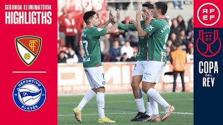 Resumen | Copa del Rey | Terrassa CF 0–1 Deportivo Alavés | Segunda Eliminatoria
