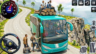 Uphill Bus Game 2026: Master Driving Challenge Pick Drop Uphill passengers - android gameplay  screenshot 5