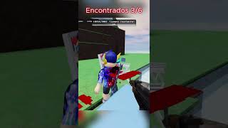 ME LOS BALACEO A TODOS EN ROBLOX HIDER AND SEEKER 🔫🔫🔫 #roblox