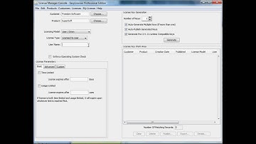 EasyLicenser License Manager Overview