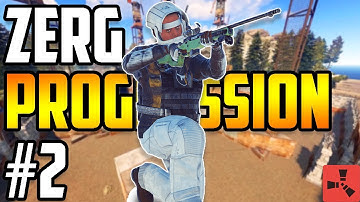 Rust Console Zerg Wipe Progression (Pt.2) | RUST CONSOLE EDITION PVP (PS5)