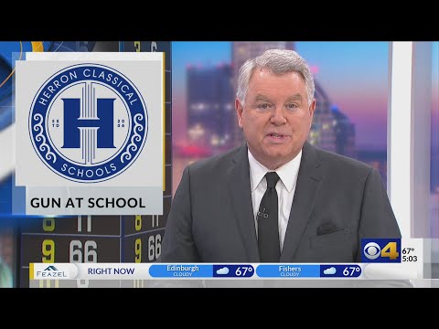 Gun found at Herron-Riverside High School student placed in custody