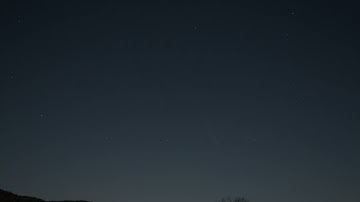 Comet C/2023 A3 (Tsuchinshan-ATLAS) time lapse