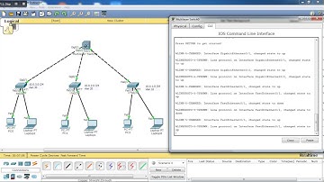 InterVLAN Routing, DHCP - Packet Tracer