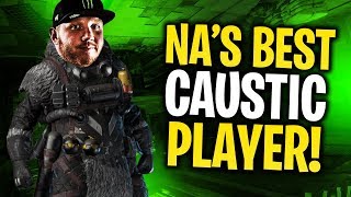 NA'S BEST CAUSTIC MAIN!! W/ DRLUPO & JORDAN FISHER! - Apex Legends