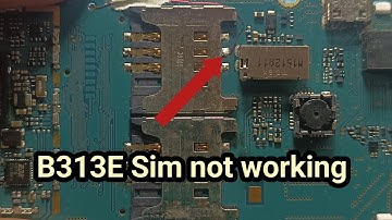 Samsung b313e insert sim card || Samsung b313e  sim ways