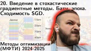 картинка: 20. SGD. ПОЧЕМУ SGD НЕ СХОДИТСЯ? (он и не должен - см. видео) МФТИ 2025