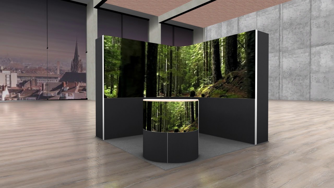 Digitaler Messestand