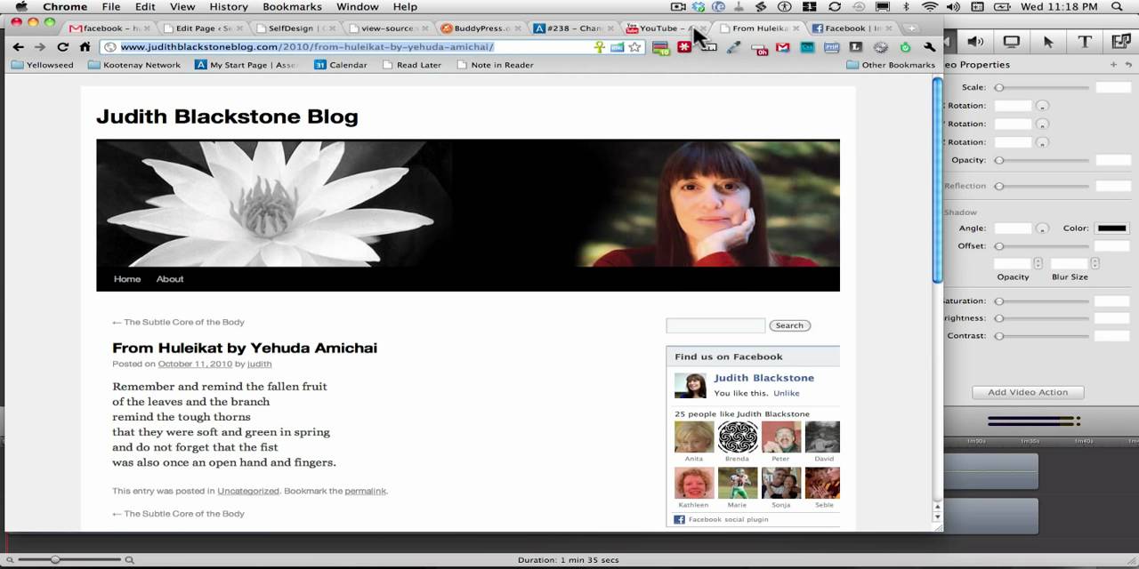 Adding a Link to a Blog Post on a Facebook Page