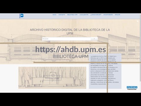 Archivo histórico digital de la biblioteca de la UPM