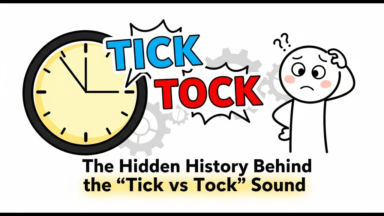 The Secret Reason Clocks Make the Tick–Tock Sound