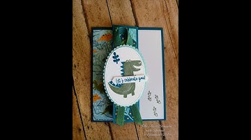 Mini Z Fold Card using Stampin