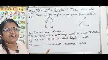 CLASS 5th || MATHS || Chapter 4 Turn and See ll New Book RBSE
