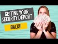 How to Get Your Security Deposit Back / Renting Tips