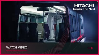 The Hitachi AT100 and AT200 Launch - London 2014
On the 21st July 2014 Hitachi Rail Europe launched the AT100 and AT200 commuter train to the UK market.
The AT100 is the Metro offering, while the AT200 is the longer-distance Commuter version. They are electric multiple units, and can be offered as either 25kV AC overhead or 750V DC trains. A dual-voltage design is also possible. The Hitachi AT100 and AT200 Launch - London 2014