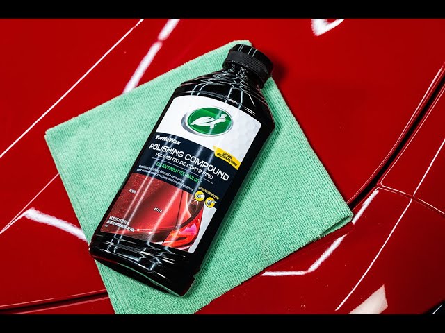 Turtle Wax Clean Finish Polishing Compound Review / Before and