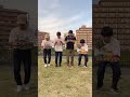 【問題】岩手県のお兄さん4人合わせて20個中，何個玉をのせるでしょう？ ‪#けん玉 #kendama‬