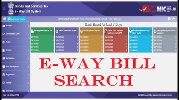 E way bill Search |e way bill print |e way bill ko kaise search kare |old Eway Bill Print Kaise Kare