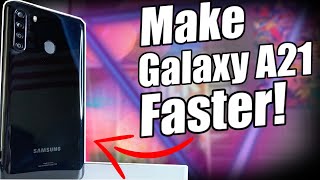How To Make Samsung Galaxy A21 Faster! screenshot 5