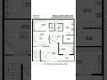 40x40 makan ka naksha || 2000sqft house design #housedesign #homeplan #shorts