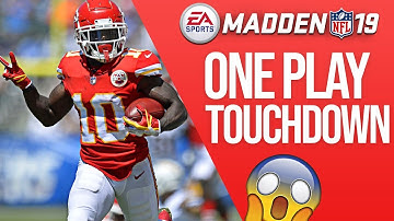 Best One Play TD in Madden 19 - Beat Any Coverage for TDs