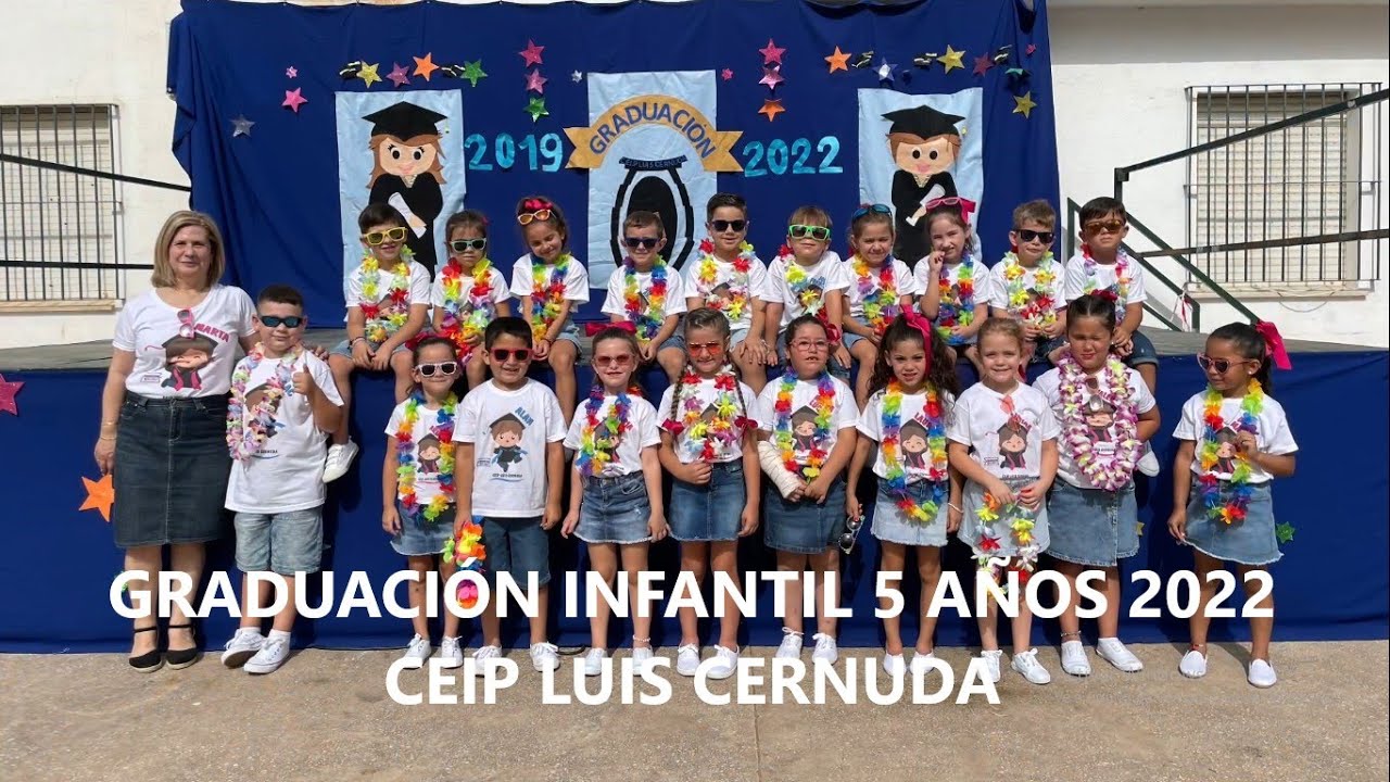 GRADUACIÓN INFANTIL 5 AÑOS -2022