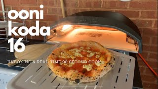 Ooni Koda 16  Unboxing & First Real Time Cook!