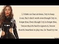 Jorja Smith - Try Me (lyrics)