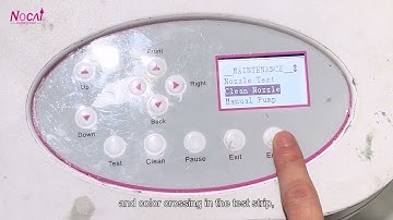 Common problems for beginners in UV flatbed printer (5) #uvprinter #nocai #uvprintermaintenance