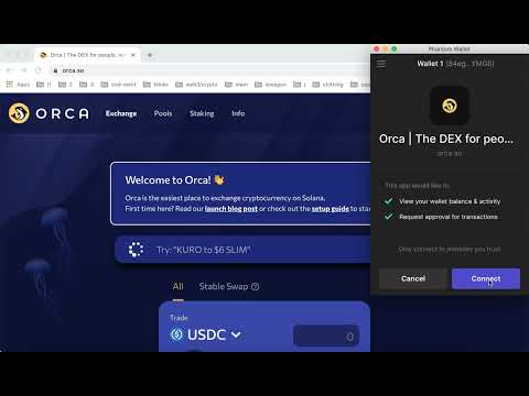 How to LOGIN TO ORCA with PHANTOM WALLET?