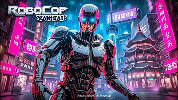 EN 🤖🚨 Real RoboCop? The robot controlling 🚦 traffic in Shanghai is scaring 😱 a lot of people…