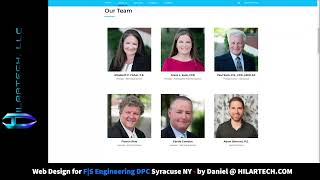 Engineering Building Systems Web Design for FS Engineering DPC Syracuse NY by Daniel HILARTECH