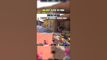 MOLODOY 1V3 CLUTCH VS FURIA #cs2