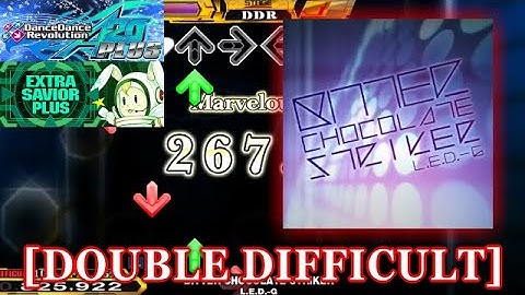 【DDR A20 PLUS】  BITTER CHOCOLATE STRIKER [DOUBLE DIFFICULT] 譜面確認＋クラップ